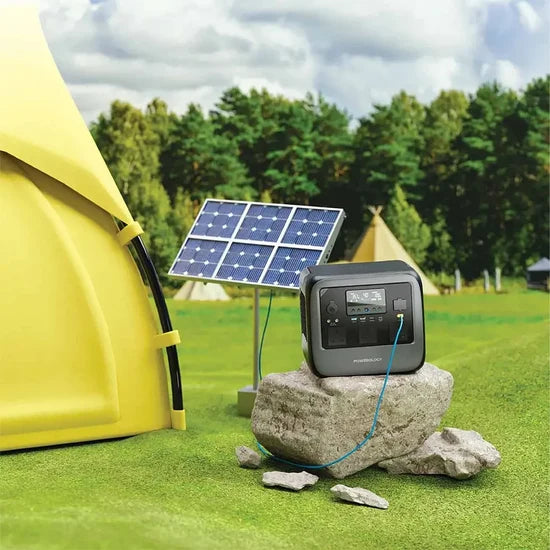 Powerology Portable Power Station 2000W – High-Capacity Portable Battery Generator,