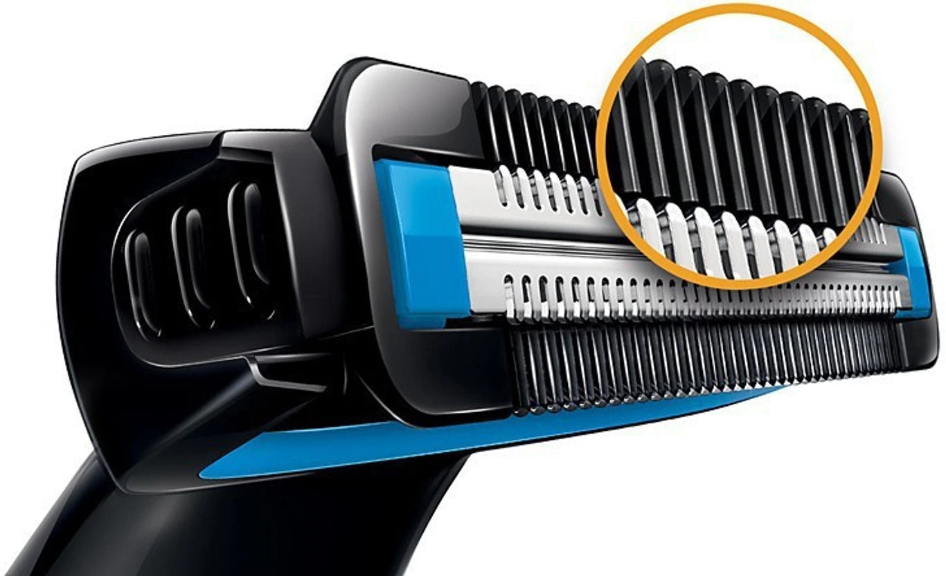 PHILIPS BG1024/16 Body Trimmer for Men – Cordless Rechargeable Groomer, 4 Length Settings, 0.5–10mm
