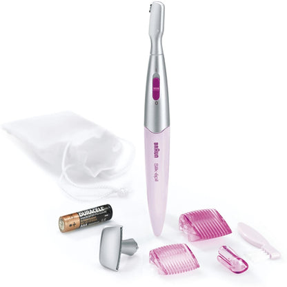 Braun FG 1100 Trimmer 120 Min Runtime 4 Length Settings – Pink | Precision Bikini & Body Hair
