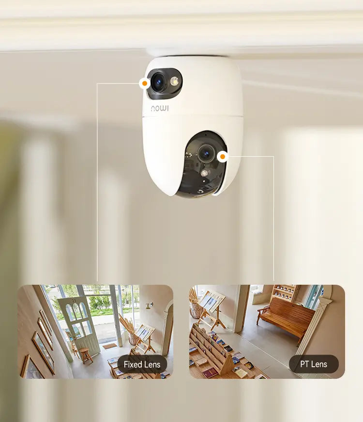 IMOU 6MP Dual-Lens Smart Security Camera – Dual View WiFi CCTV Camera