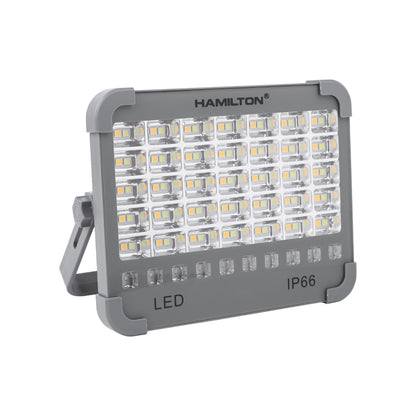 Green Lion Solar Floodlight with Solar Panel – 7200mAh Rechargeable Battery, 1400 Lumens,