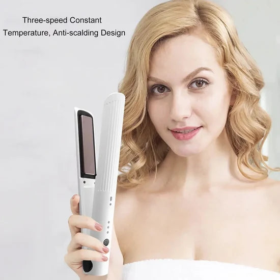 K-SKIN Wireless Hair Straightener – Portable Cordless Hair Styler, Fast Heating