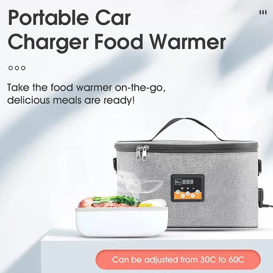 8L Electric Food Warmer Lunch Box – Portable Heated Food Heating Box
