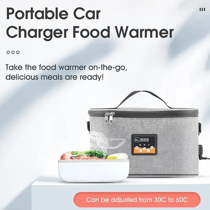 8L Electric Food Warmer Lunch Box – Portable Heated Food Heating Box