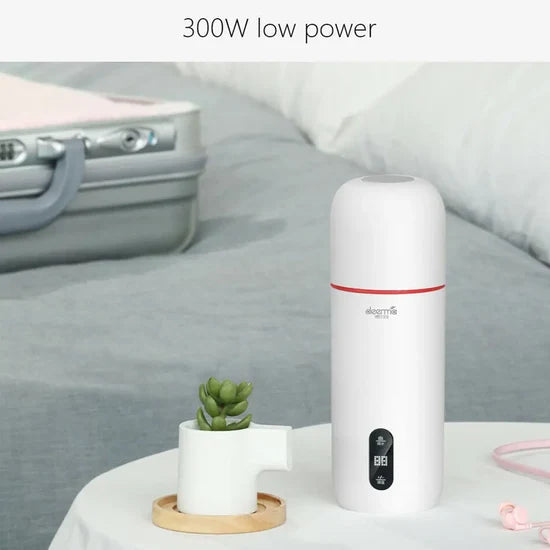 Deerma Portable Electric Kettle 350mL – Compact Travel Kettle with 40–90°C
