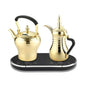 LePresso dual pot coffee and tea brewing kitchen gadget in black
جهاز LePresso لتحضير القهوة والشاي بوعاءين باللون الأسود للاستخدام في المطبخ