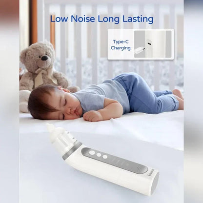 Baistom X70 Nasal Aspirator – Gentle, Rechargeable Baby Nose Cleaner