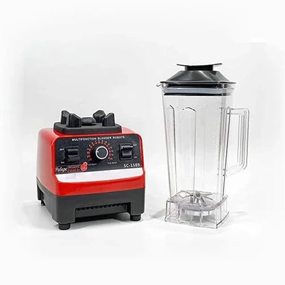 Silver Crest 2-in-1 multifunctional blender with 4500W power, stainless steel body and 2000mL capacity

خلاط Silver Crest متعدد الوظائف 2 في 1 بقوة 4500 واط وتصميم ستانلس ستيل وسعة 2000 مل
