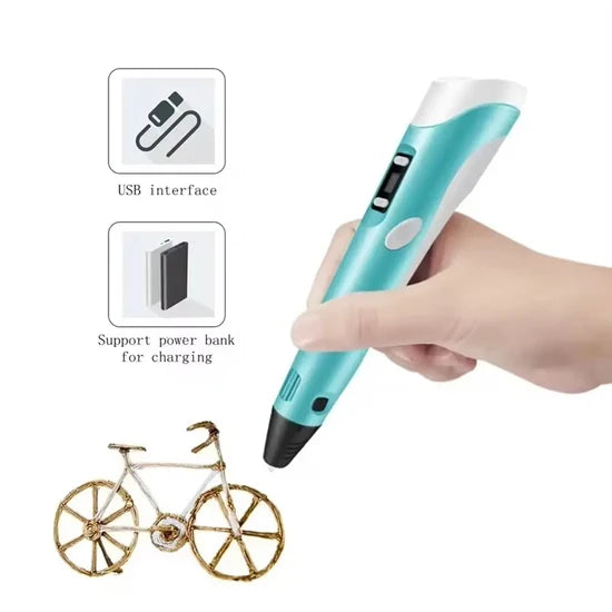 3D Printing Doodler Drawing Pen 2 with Adjustable Speed Controller
