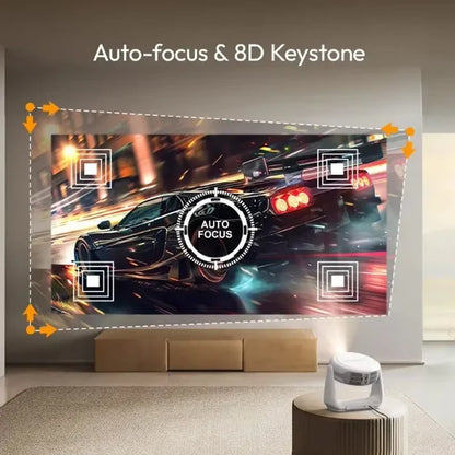 K1 4K Smart Projector – High-Lumen Portable Home Theater Projector with Wi-Fi & HDMI Connectivity