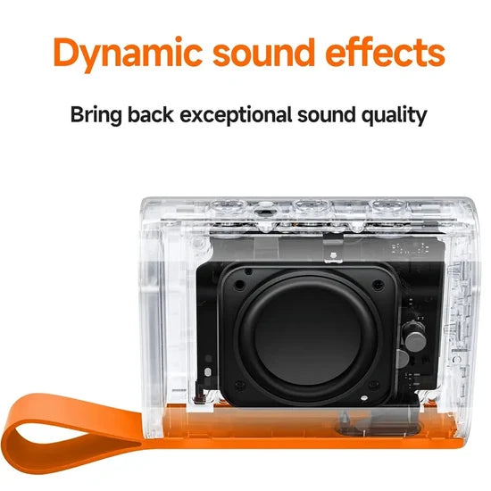 Xiaomi Portable Waterproof Bluetooth Speaker – Type-C Rechargeable Wireless Speaker, Up to 10 Hours Playback