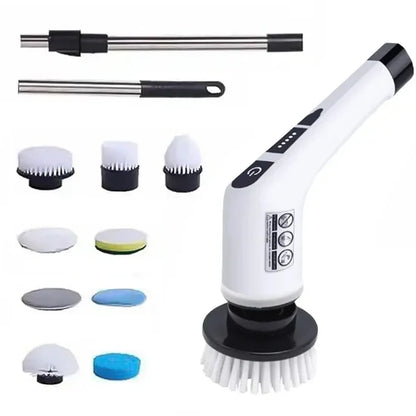 9-in-1 Cordless Electric Spin Scrubber – 25W  Rotating Cleaning Brush