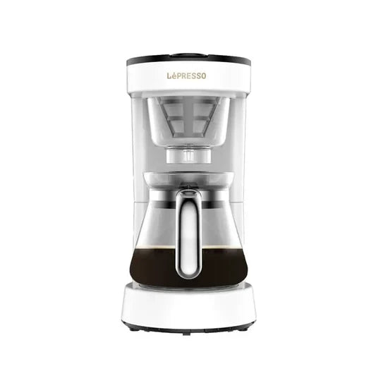 LePresso Drip Coffee Maker – Compact Transparent Design
