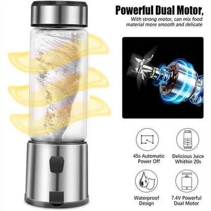Portable Blender 450mL – USB Rechargeable Personal Smoothie
