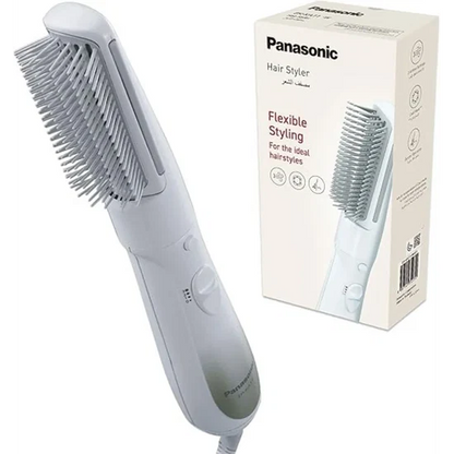 فرشاة تصفيف وتجفيف الشعر Panasonic EH-KA11 بقوة 100 واط وتشغيل كهربائي سلكي للاستخدام اليومي
Panasonic EH-KA11 100W corded electric hair styler blow brush for everyday hair styling