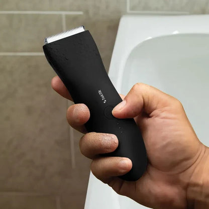 Taktik Body Hair Trimmer for Men – Type-C Rechargeable, Ceramic Blades, Precision Grooming