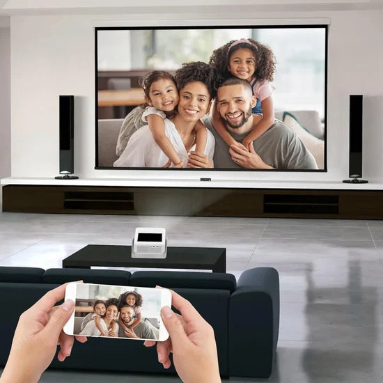 Touch Play Full HD Smart Projector – Immersive Big-Screen Entertainment