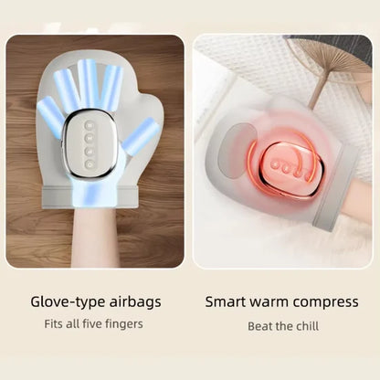 Electric Hand Massager with Heat, Air Compression & Vibration