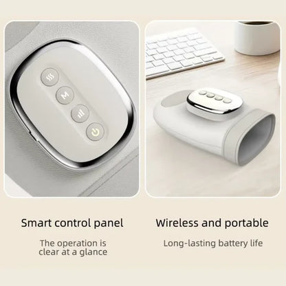 Electric Hand Massager with Heat, Air Compression & Vibration