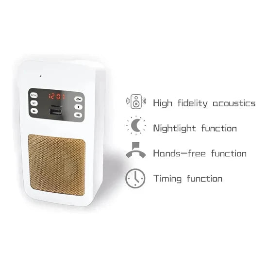 Equantu Bluetooth Speaker 10W with Remote Control