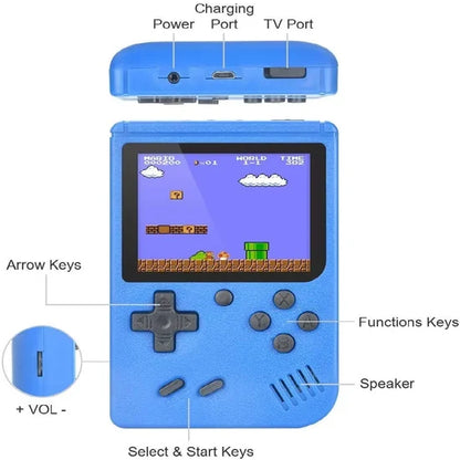SUP Game Box – 400 Classic Games, 600mAh Rechargeable