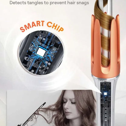 SHEGLAM It-Curl One-Touch Automatic Hair Curler –  Anti-Tangle Design, GlossPro Ceramic Coating