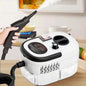 High Pressure Electric Steam Cleaner 2500W with Multi-Brush Attachments
جهاز تنظيف بالبخار كهربائي عالي الضغط 2500 واط مع فرش متعددة