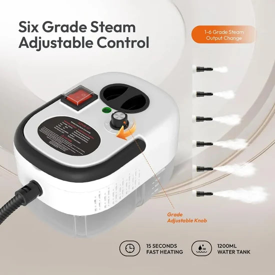 High Pressure Electric Steam Cleaner 2500W –  Cleaning Machine