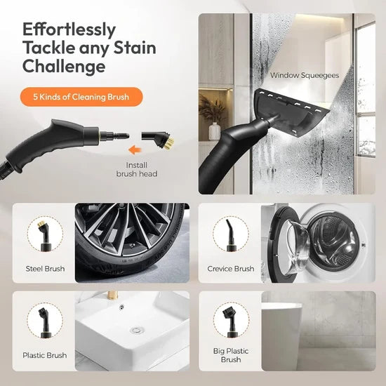 High Pressure Electric Steam Cleaner 2500W –  Cleaning Machine