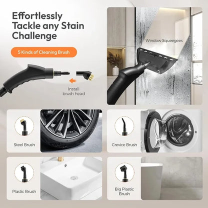 High Pressure Electric Steam Cleaner 2500W –  Cleaning Machine