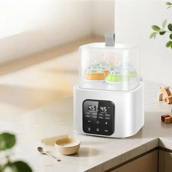 6-in-1 Baby Bottle Warmer & Steriliser – Complete Baby Feeding Solution