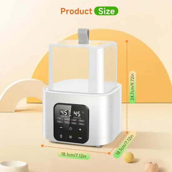 6-in-1 Baby Bottle Warmer & Steriliser – Complete Baby Feeding Solution