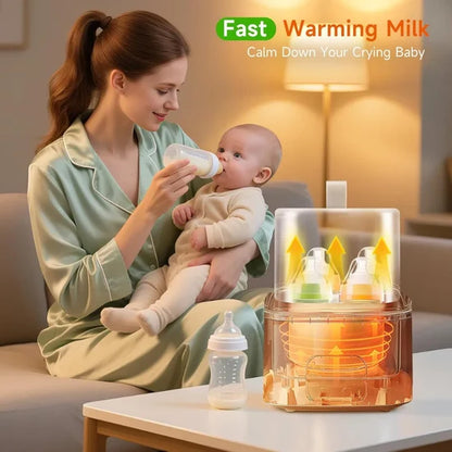 6-in-1 Baby Bottle Warmer & Steriliser – Complete Baby Feeding Solution
