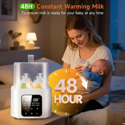 6-in-1 Baby Bottle Warmer & Steriliser – Complete Baby Feeding Solution