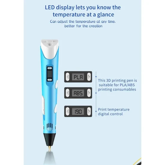 3D Printing Doodler Drawing Pen 2 with Adjustable Speed Controller