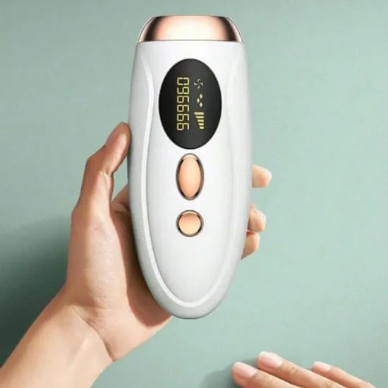 IPL Laser Hair Removal Device – 999,999 Flashes, 5 Intensity Levels, At-Home Hair