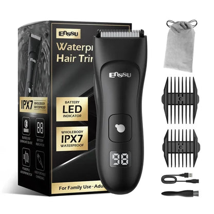 ENSSU rechargeable body hair trimmer with skin-safe blade compact electric groomer
ماكينة تشذيب شعر الجسم ENSSU قابلة لإعادة الشحن بشفرة آمنة على البشرة