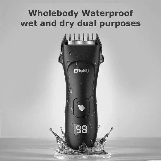ENSSU Body Hair Trimmer for Men & Women – Rechargeable Electric Body Groomer with Skin-Safe Blade