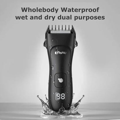 ENSSU Body Hair Trimmer for Men & Women – Rechargeable Electric Body Groomer with Skin-Safe Blade