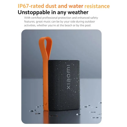 Xiaomi Portable Waterproof Bluetooth Speaker – Type-C Rechargeable Wireless Speaker, Up to 10 Hours Playback
