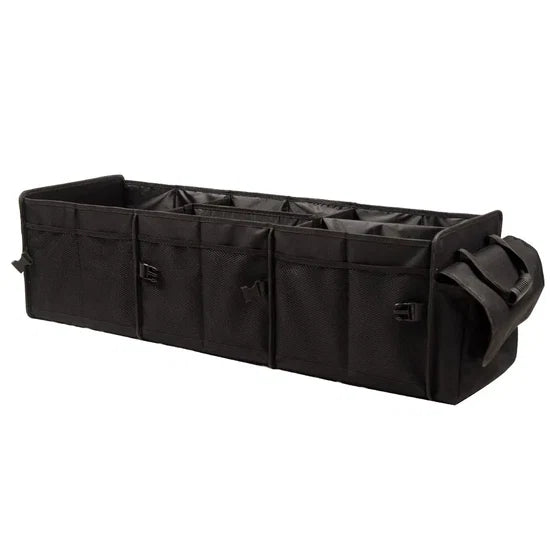 Collapsible Car Trunk Organizer 3-in-1 – Foldable Storage Box with Cooler Bag,