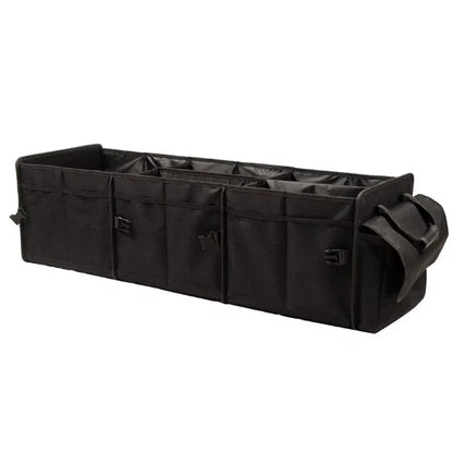 Collapsible Car Trunk Organizer 3-in-1 – Foldable Storage Box with Cooler Bag,