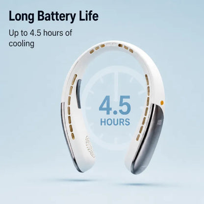 Porodo Lifestyle Neck Hanging Cooling Fan-USB Rechargeable