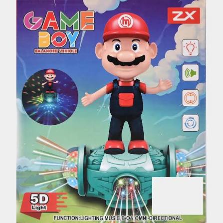 Dancing Boy Toy for Kids with 360° Rotation, Colorful LED Lights, Music and Bump & Go Technology
لعبة الولد الراقص للأطفال بدوران 360° وإضاءة LED ملونة وموسيقى وتقنية Bump & Go