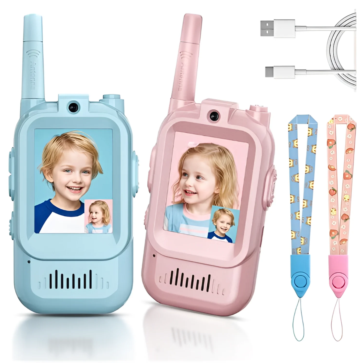 Video Walkie Talkie for Kids – Wireless Two-Way Communication Toy with Camera