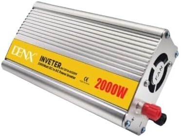DENX Car Power Inverter DX129 2000W – 12V DC to 220V AC Pure Sine Wave Inverter
