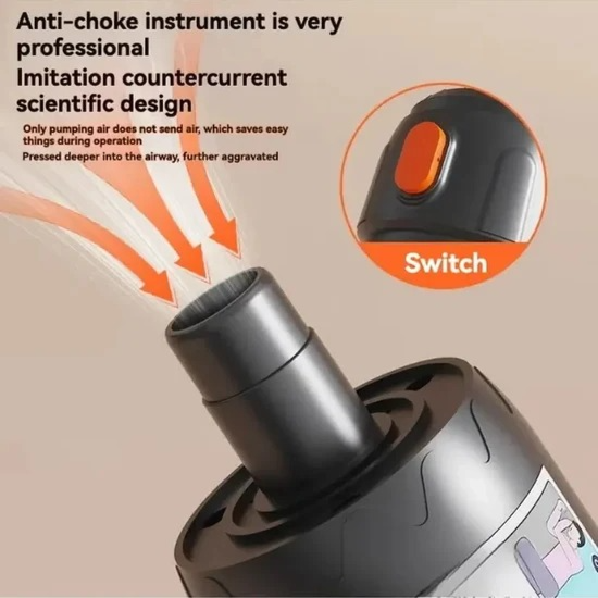 Emergency Choking Rescue Device – Portable Airway Suction Emergency Kit