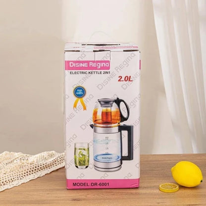 Regina DR-6001 2-in-1 Electric Kettle – Multi-Function Fast-Boiling