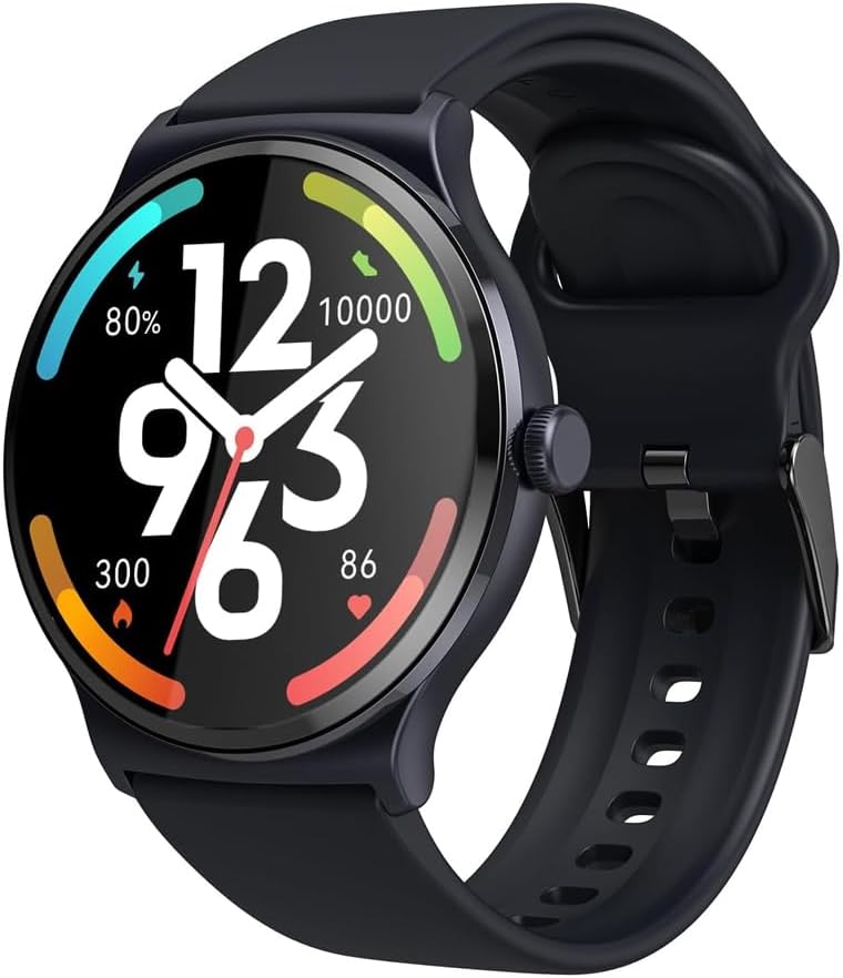 Smartwatch Solar Lite Bluetooth 5.3 – 1.38" Display, 10-Day Battery, IP68, Smart Notifications, Android & iOS Compatible