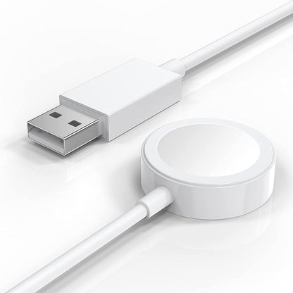Green Lion iWatch Charger USB-C to Wireless  5W – 1M Braided Cable, Fast & Stable Charging for Apple Watch Series